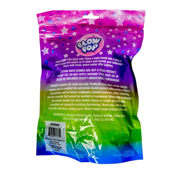 Charms Blow Pop Strawberry Lollipop Scented Bath Bombs 5 Count - Picture 4 of 10
